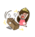 Shiny Lucky Girl（個別スタンプ：38）