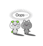 Funny and cute animals stickers English（個別スタンプ：4）