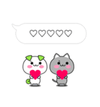 Funny and cute animals stickers English（個別スタンプ：6）