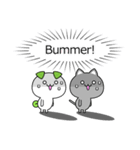 Funny and cute animals stickers English（個別スタンプ：10）