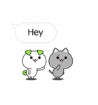 Funny and cute animals stickers English（個別スタンプ：13）