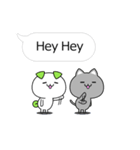 Funny and cute animals stickers English（個別スタンプ：14）