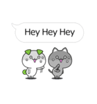 Funny and cute animals stickers English（個別スタンプ：15）