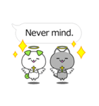Funny and cute animals stickers English（個別スタンプ：16）
