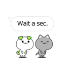 Funny and cute animals stickers English（個別スタンプ：19）