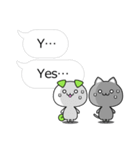 Funny and cute animals stickers English（個別スタンプ：22）