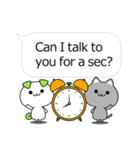 Funny and cute animals stickers English（個別スタンプ：27）