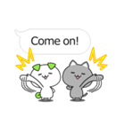 Funny and cute animals stickers English（個別スタンプ：28）