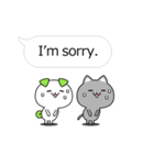 Funny and cute animals stickers English（個別スタンプ：29）