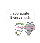 Funny and cute animals stickers English（個別スタンプ：34）