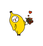 A big banana and a little grape（個別スタンプ：8）