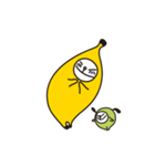 A big banana and a little grape（個別スタンプ：18）