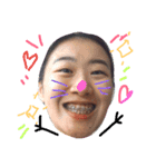 happy girl in here（個別スタンプ：2）