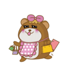 かわいい Pi姉妹生活(1)（個別スタンプ：1）
