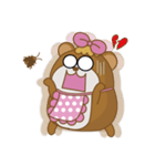 かわいい Pi姉妹生活(1)（個別スタンプ：3）