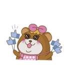 かわいい Pi姉妹生活(1)（個別スタンプ：18）