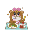 かわいい Pi姉妹生活(1)（個別スタンプ：22）