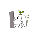 兎みたいな何かに木を生やしたスタンプ（個別スタンプ：17）