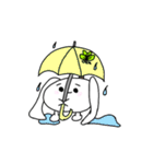 兎みたいな何かに木を生やしたスタンプ（個別スタンプ：39）