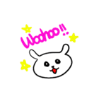 白わんこの毎日イングリッシュ（個別スタンプ：20）