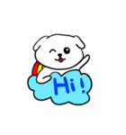白わんこの毎日イングリッシュ（個別スタンプ：39）