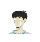Weird derp boy 2（個別スタンプ：1）