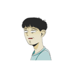 Weird derp boy 2（個別スタンプ：2）