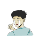 Weird derp boy 2（個別スタンプ：5）
