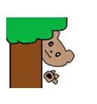 白目クマ（個別スタンプ：25）