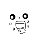 No face ~ daily expression package 1（個別スタンプ：5）