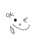 No face ~ daily expression package 1（個別スタンプ：8）