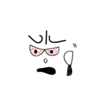No face ~ daily expression package 1（個別スタンプ：21）
