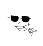 No face ~ daily expression package 1（個別スタンプ：23）