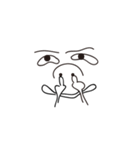 No face ~ daily expression package 1（個別スタンプ：39）