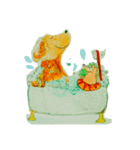 Amber and his little Baileys（個別スタンプ：6）