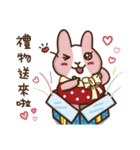 Strawberry Rabbit and Egg Bear [ 2 ]（個別スタンプ：9）
