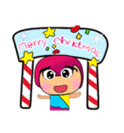 Tamuji HO！17Merry Christmas.（個別スタンプ：1）