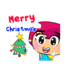 Tamuji HO！17Merry Christmas.（個別スタンプ：9）