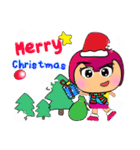 Tamuji HO！17Merry Christmas.（個別スタンプ：12）