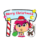 Tamuji HO！17Merry Christmas.（個別スタンプ：16）