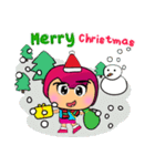 Tamuji HO！17Merry Christmas.（個別スタンプ：21）