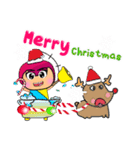 Tamuji HO！17Merry Christmas.（個別スタンプ：30）