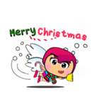 Tamuji HO！17Merry Christmas.（個別スタンプ：35）