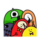 Little monster with his freinds（個別スタンプ：3）