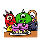 Little monster with his freinds（個別スタンプ：30）