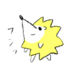ハリネズミたるぴ（個別スタンプ：3）