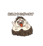 hedgehog love（個別スタンプ：1）