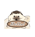 hedgehog love（個別スタンプ：7）