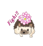 hedgehog love（個別スタンプ：26）
