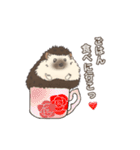 hedgehog love（個別スタンプ：31）